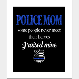 Police Mom | Raising My Hero Posters and Art